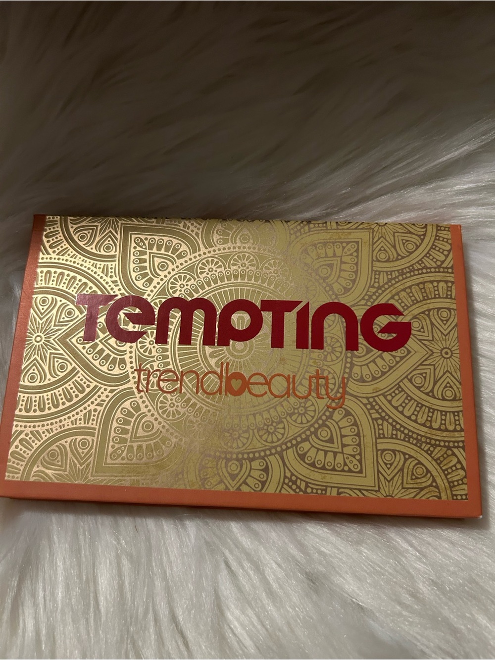 Tempting Trend Beauty Eyeshadow Palette - Gold & Orange